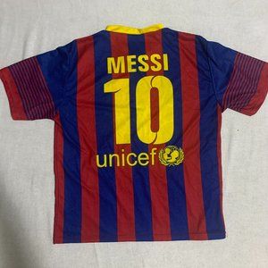 Lionel Messi Barcelona Jersey- Large